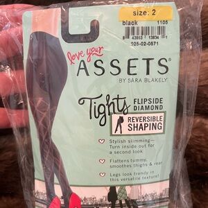 Assets By Spanx Black Hosiery Accessories